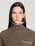 Jersey ancho de cuello alto