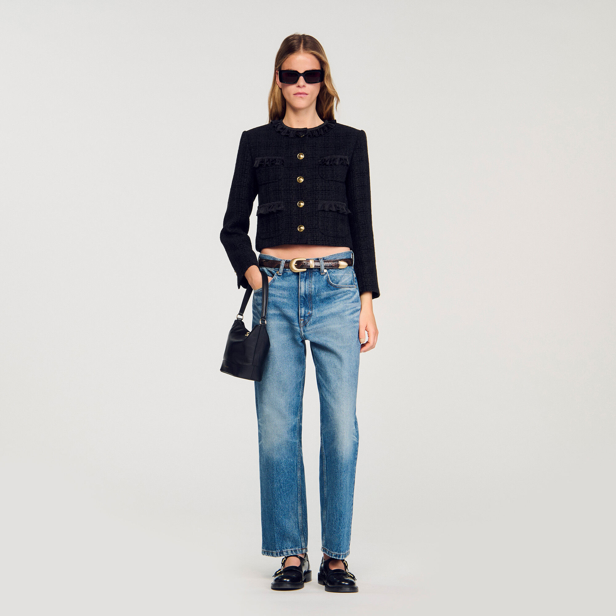 Moda Ropa Sandro Confección De Lujo Mujer Para Mujer Sandro Paris