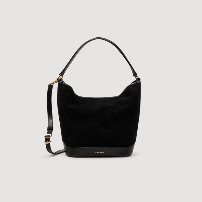 Bolso tote de ante flexible