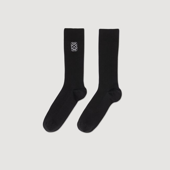 Calcetines bordados