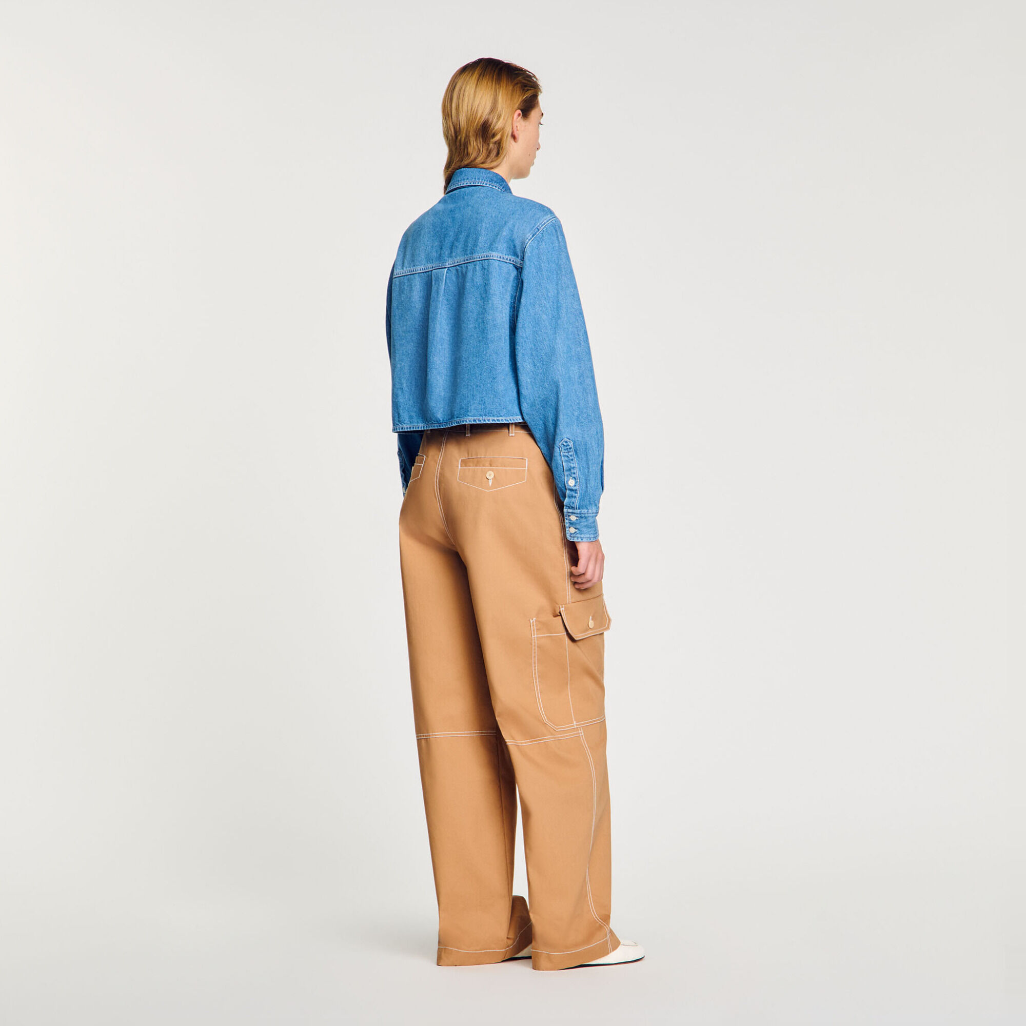 Camisa vaquera corta - Mujer | Sandro