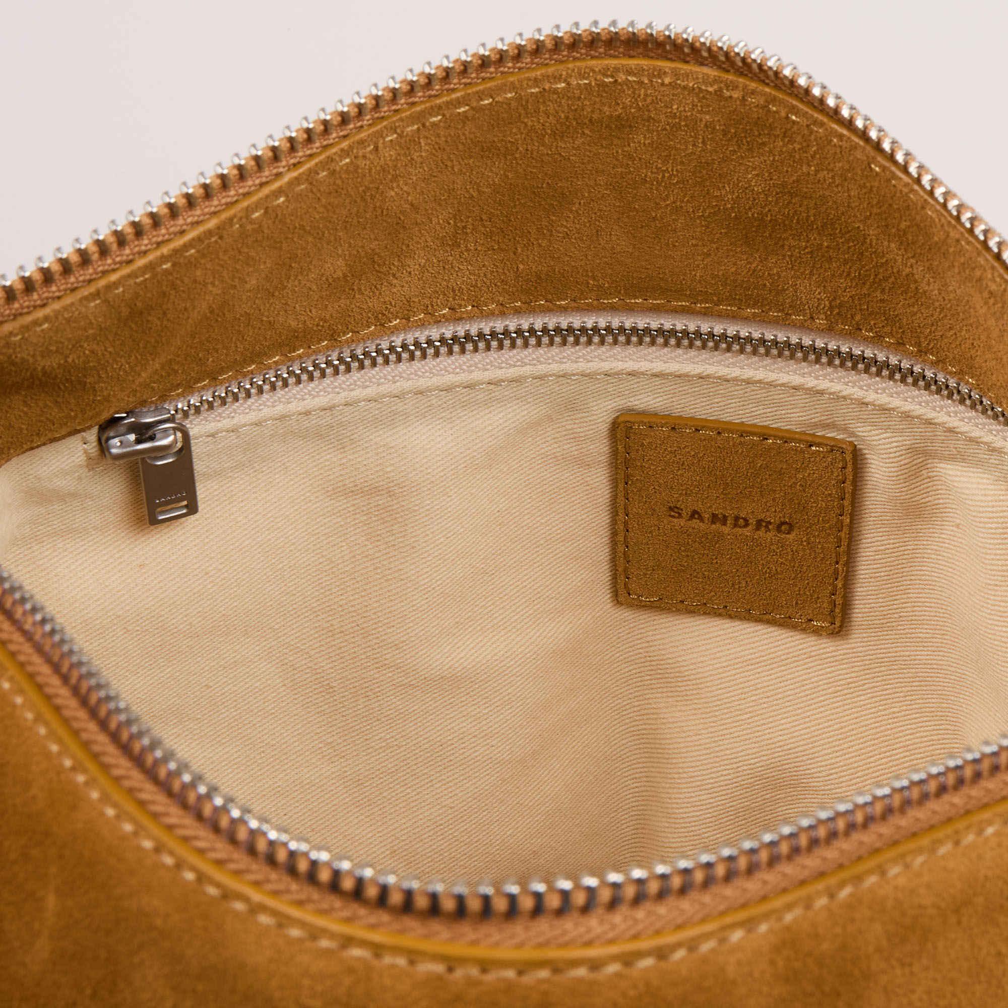 Bolso hobo de ante