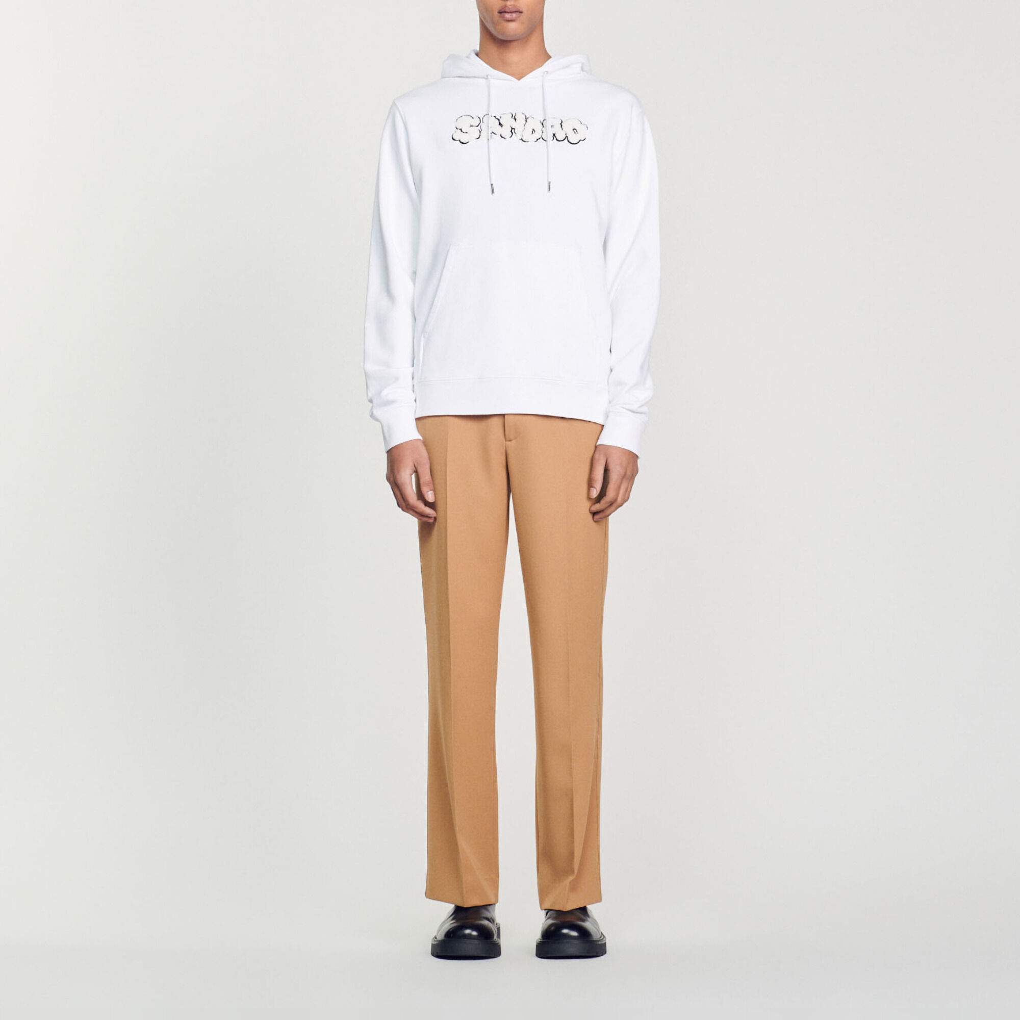 Sudadera con capucha con bordado Sandro