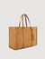 Bolso tote de serraje