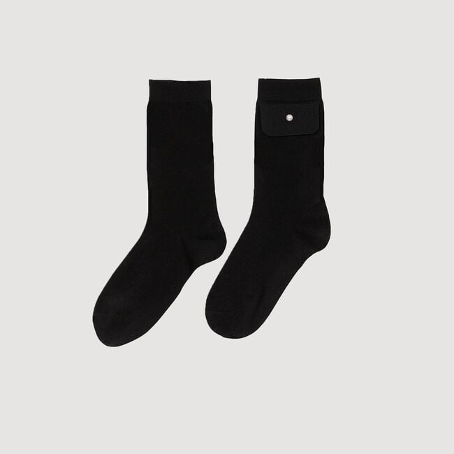 Calcetines con detalle de pedrería