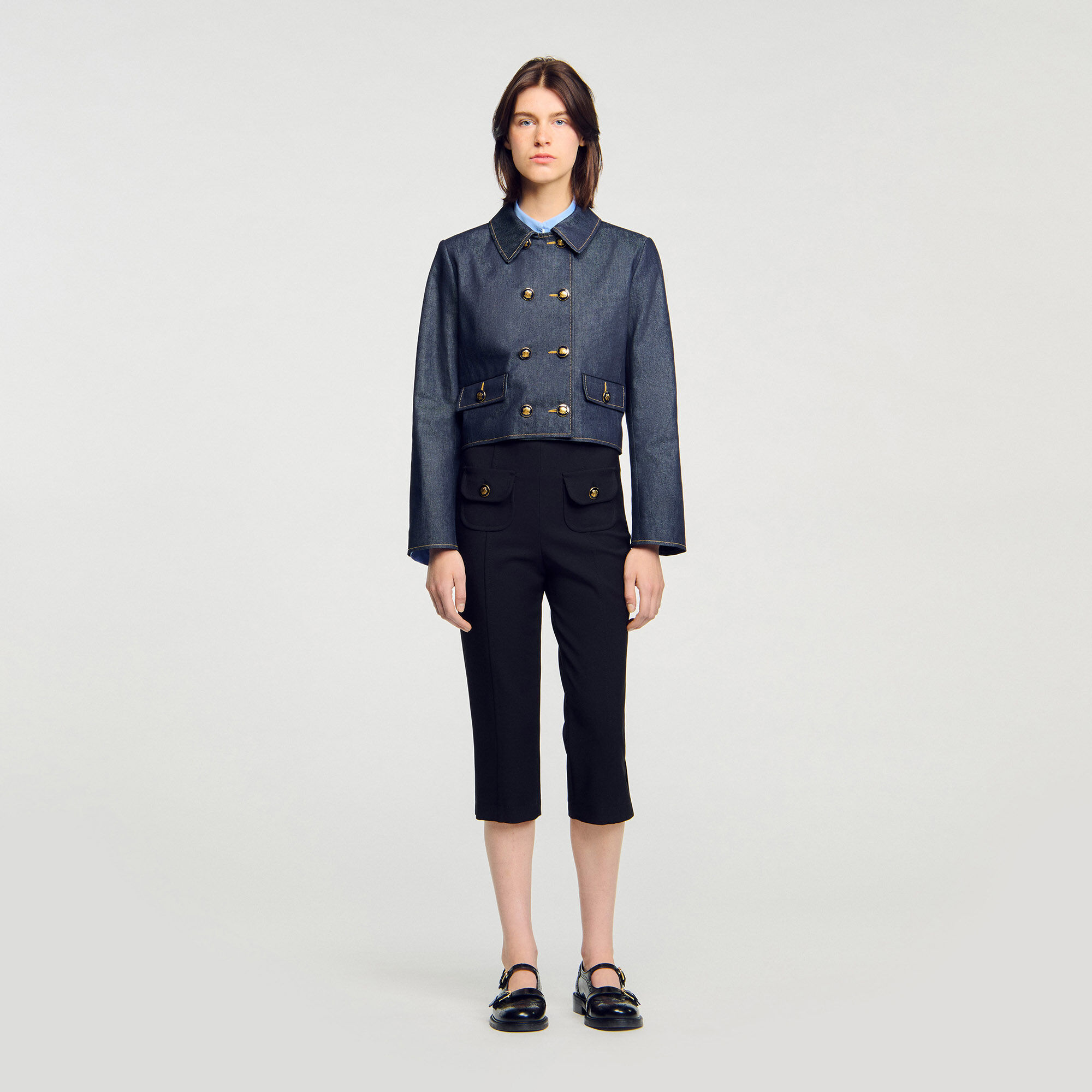 Chaqueta sastre de denim