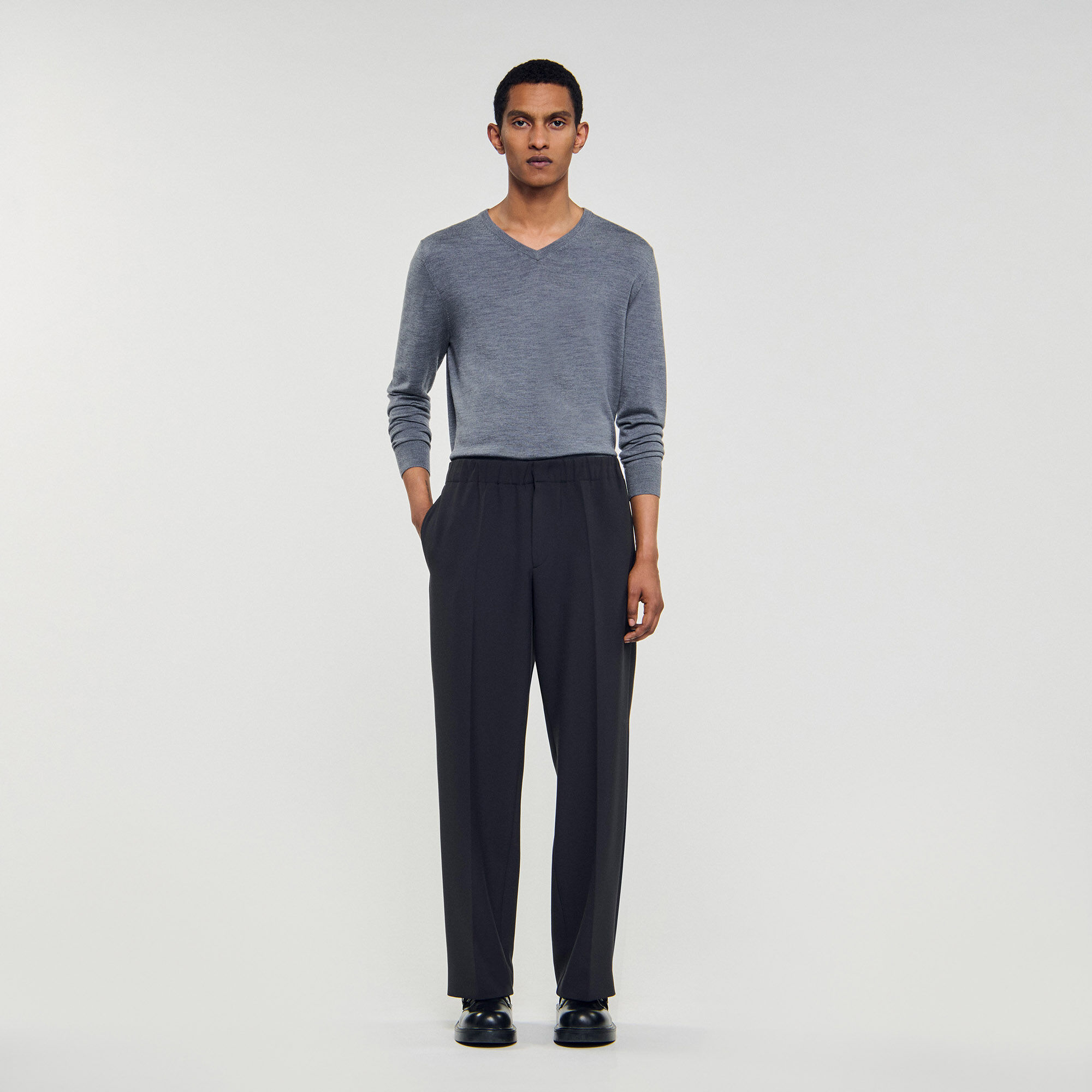 Pantalón ancho