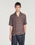 Camisa de rayas cuello barco