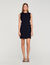 Vestido corto con aberturas