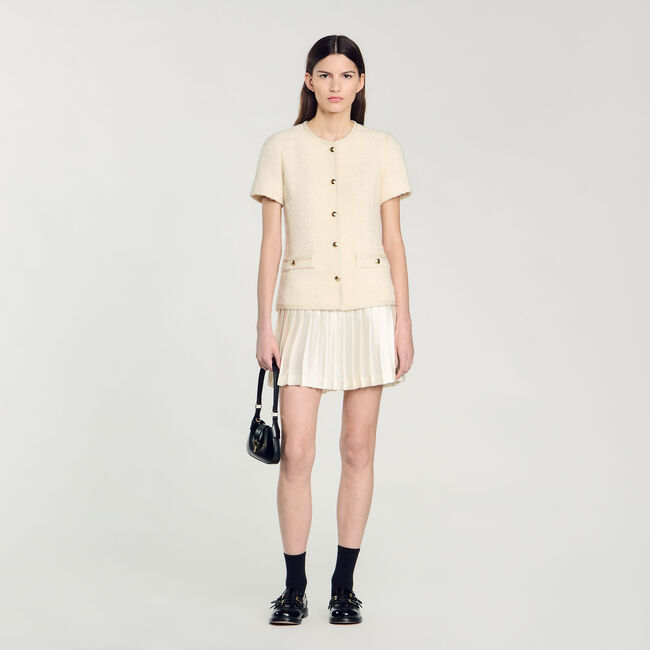 Vestido de tweed