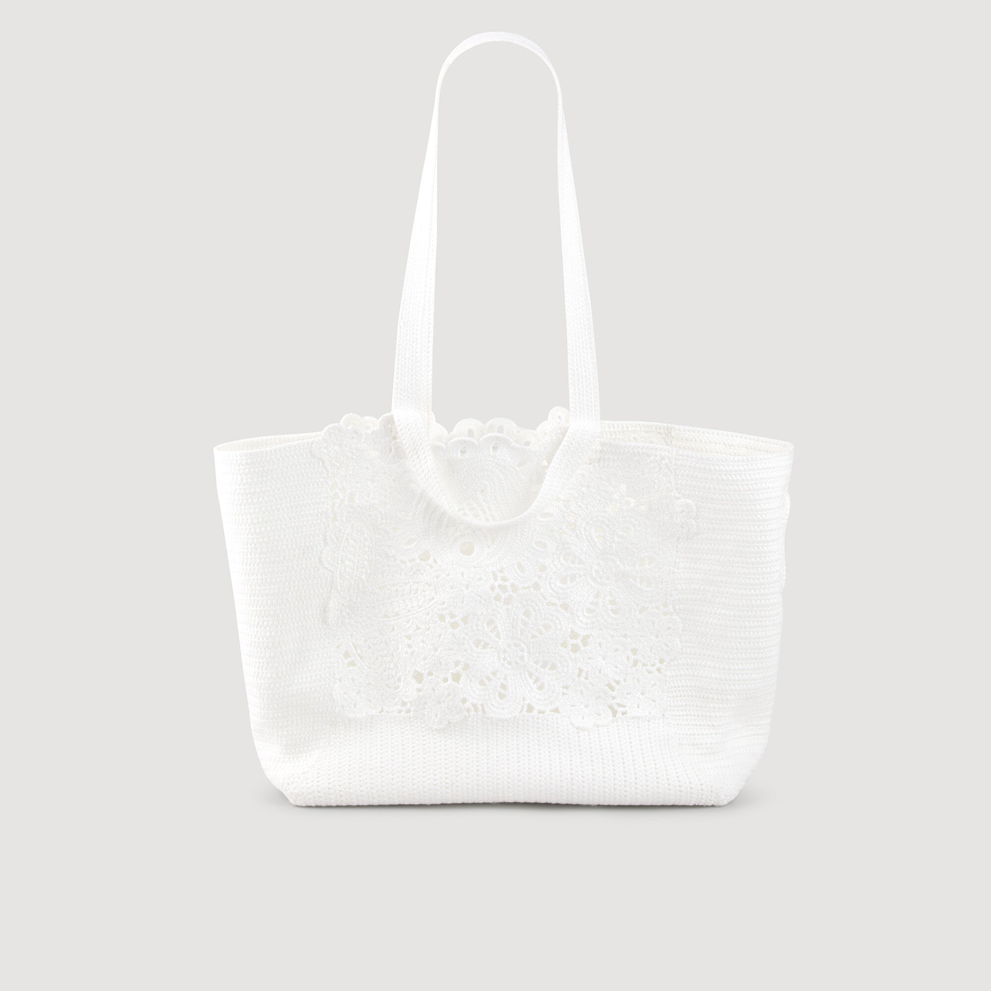 Bolso shopper de ganchillo