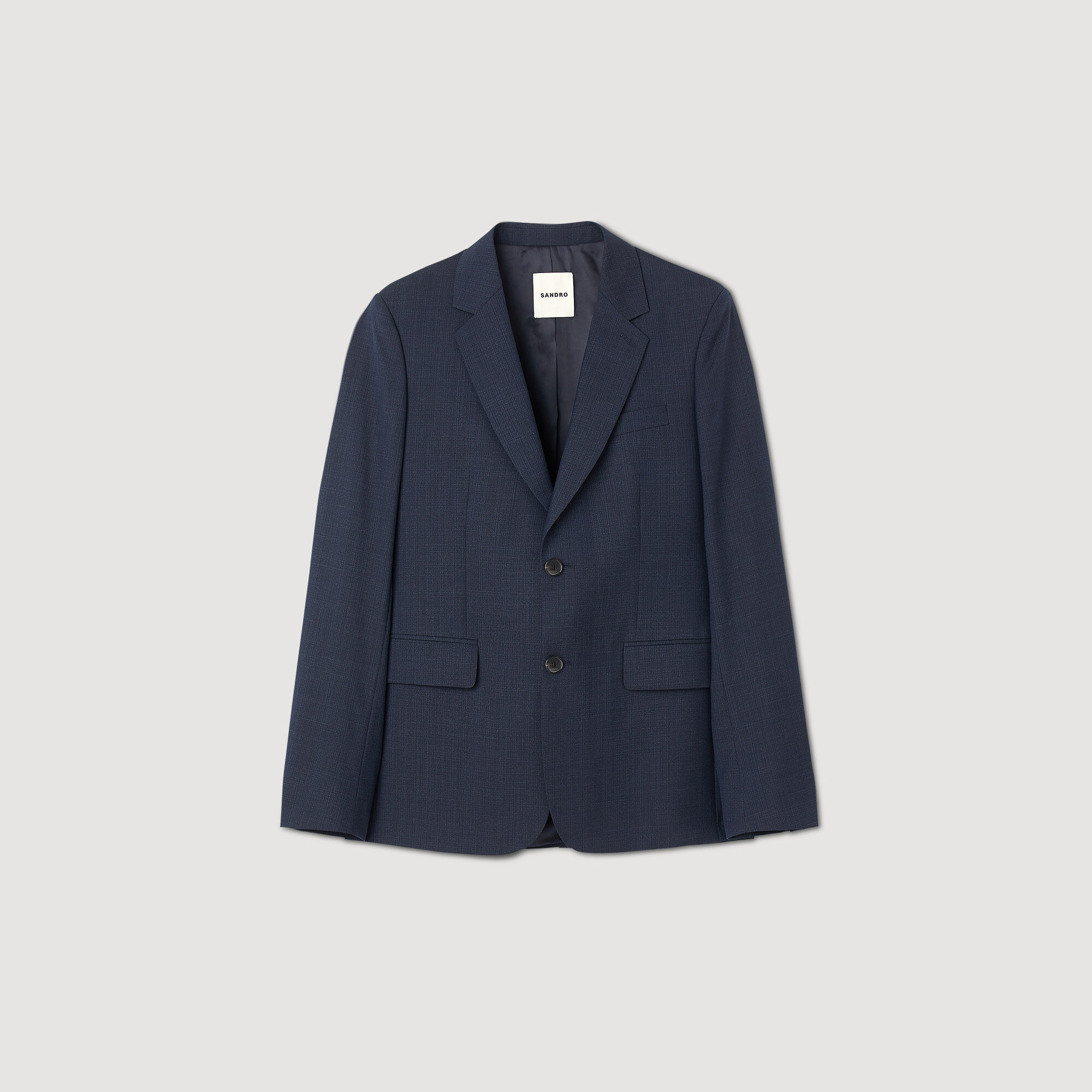 Chaqueta de traje de lana