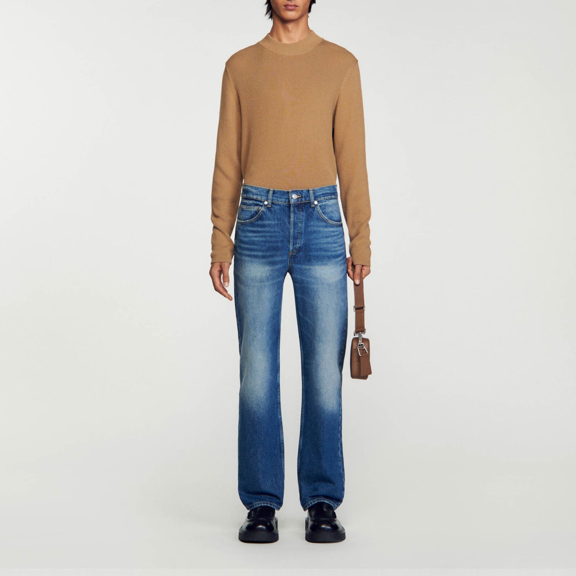 Pantalón vaquero desteñido