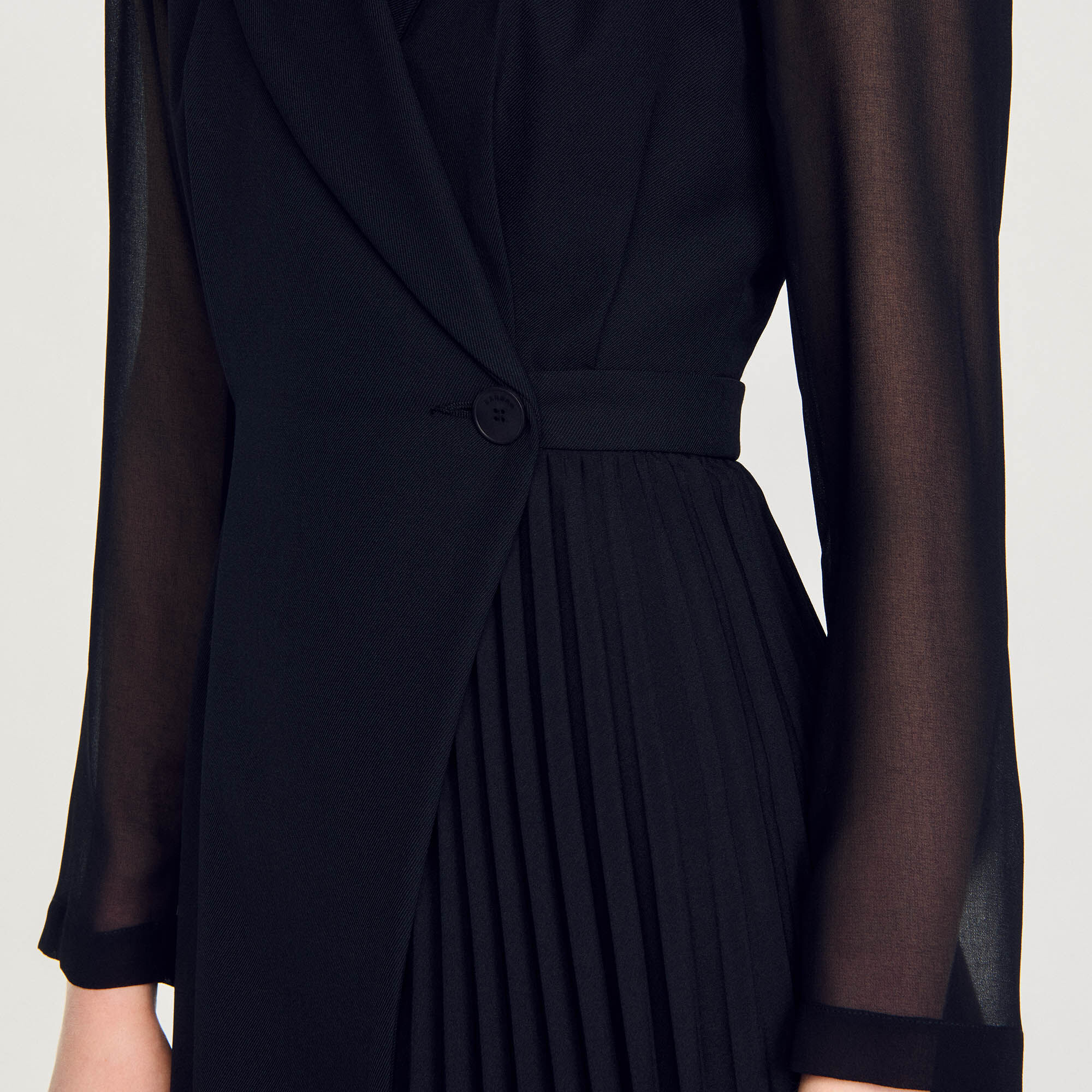 Vestido cruzado
