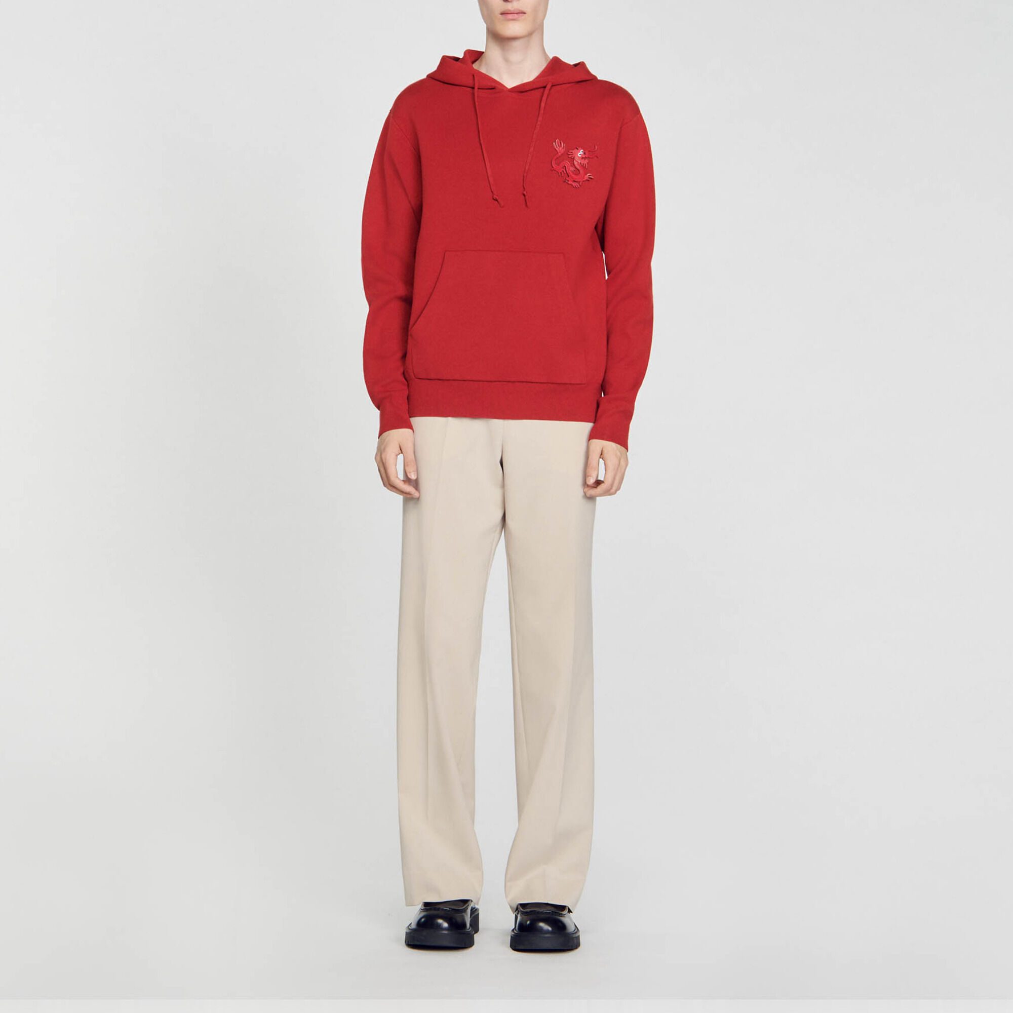 Sudadera con capucha de dragón