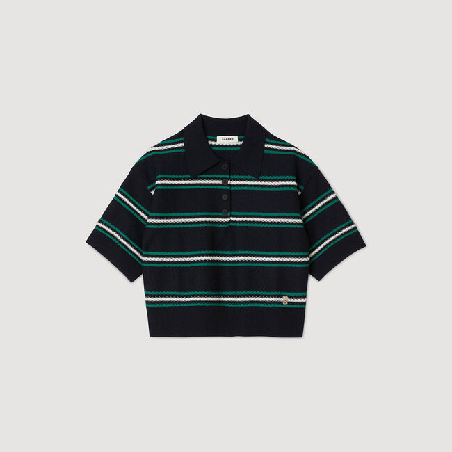 Jersey con cuello de polo
