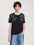 Camiseta con detalles bordados