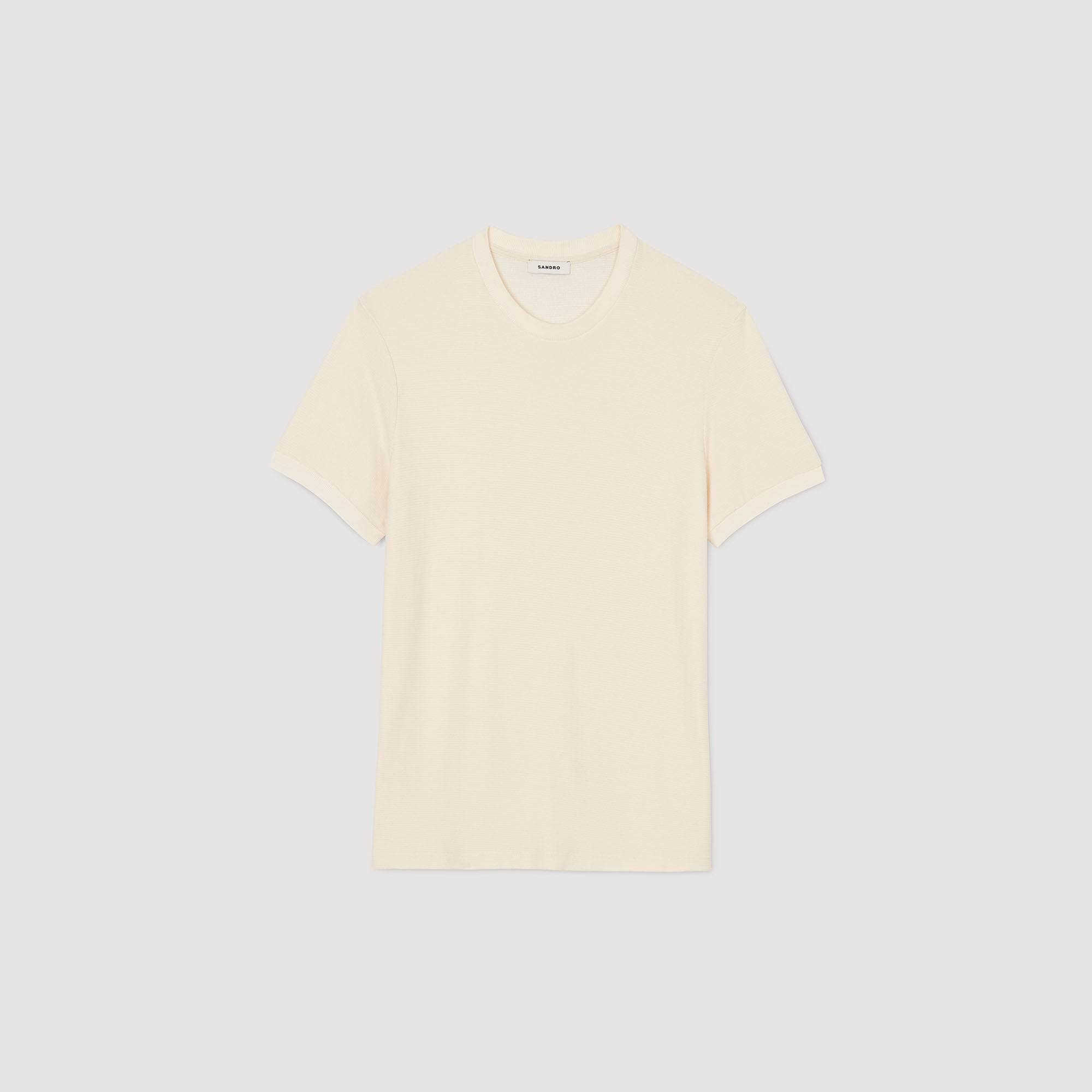 Camiseta de cuello redondo