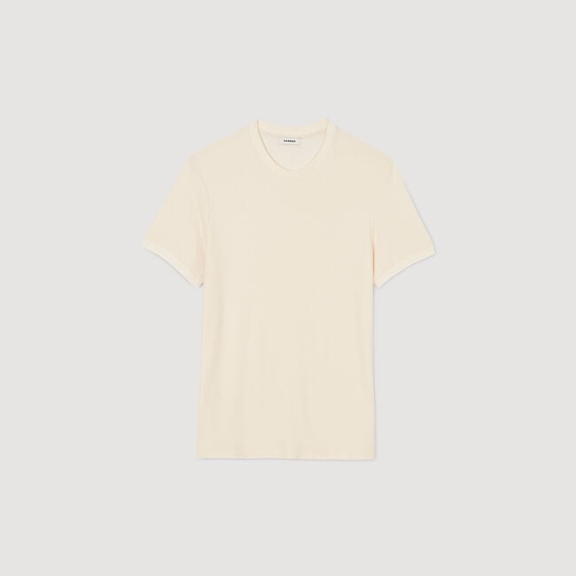 Camiseta de cuello redondo