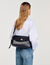 Bolso de cuero liso Le Mambo