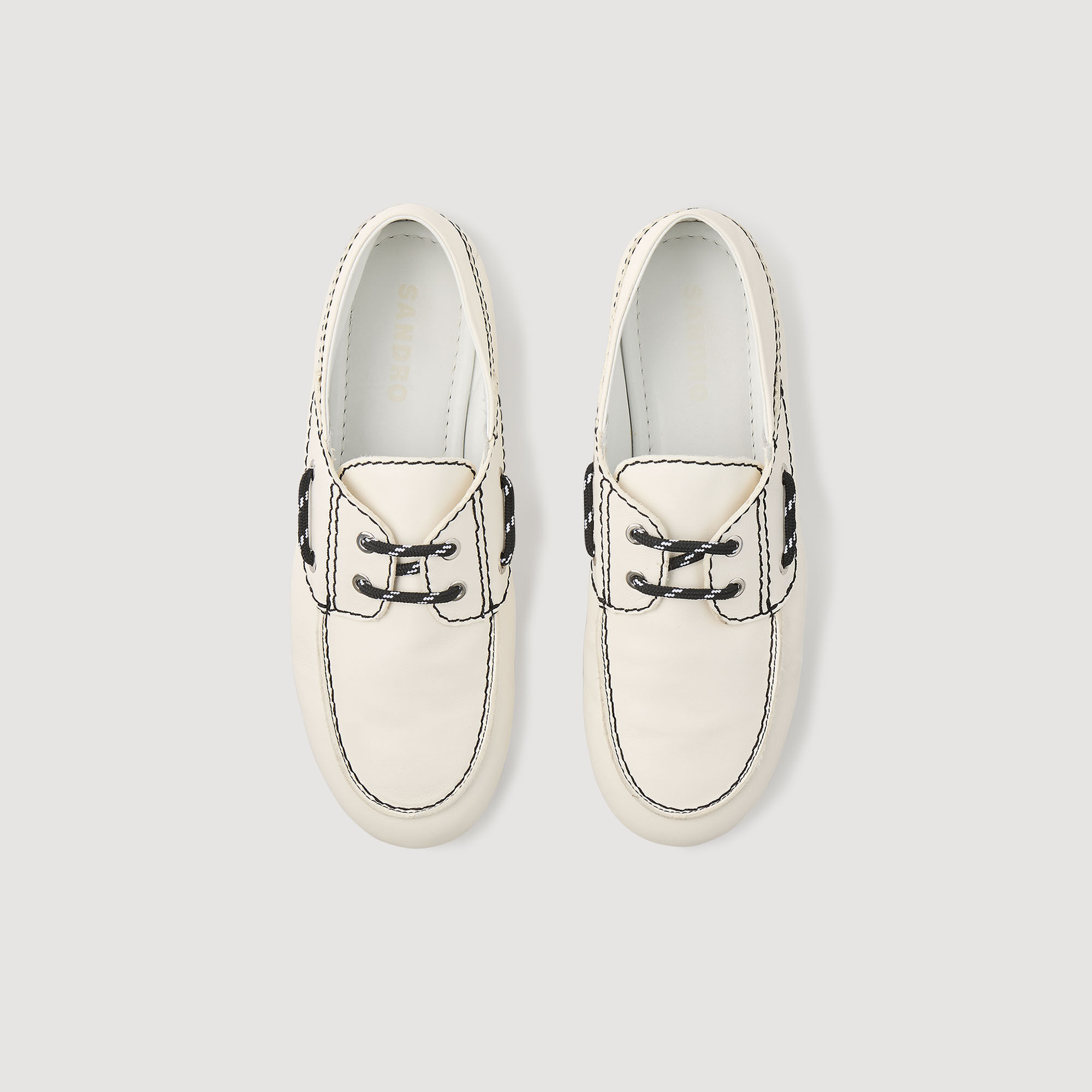 Mocasines náuticos de cuero