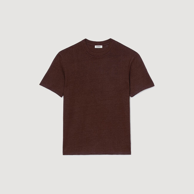 Camiseta de lino certificado