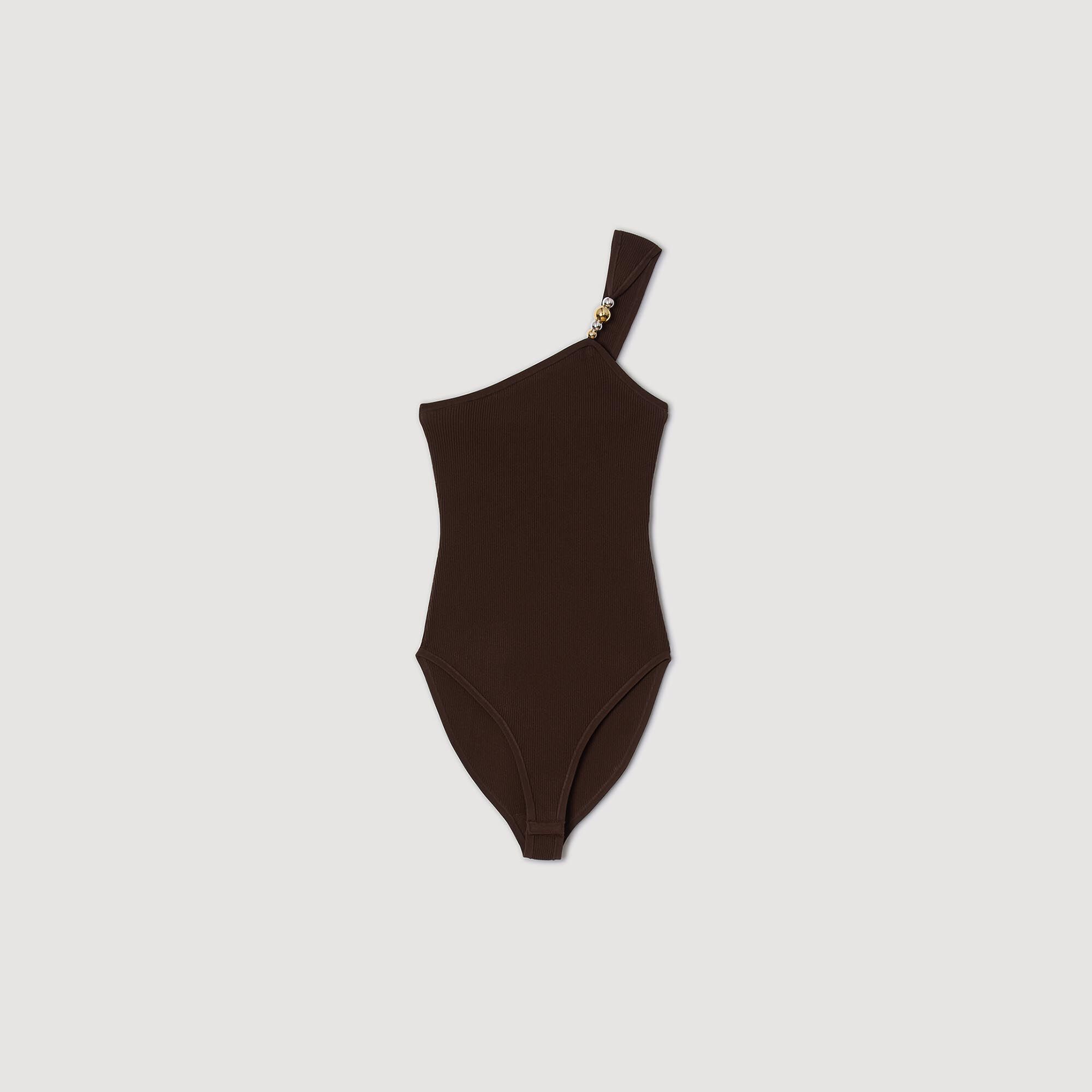 Body asimétrico con cuentas