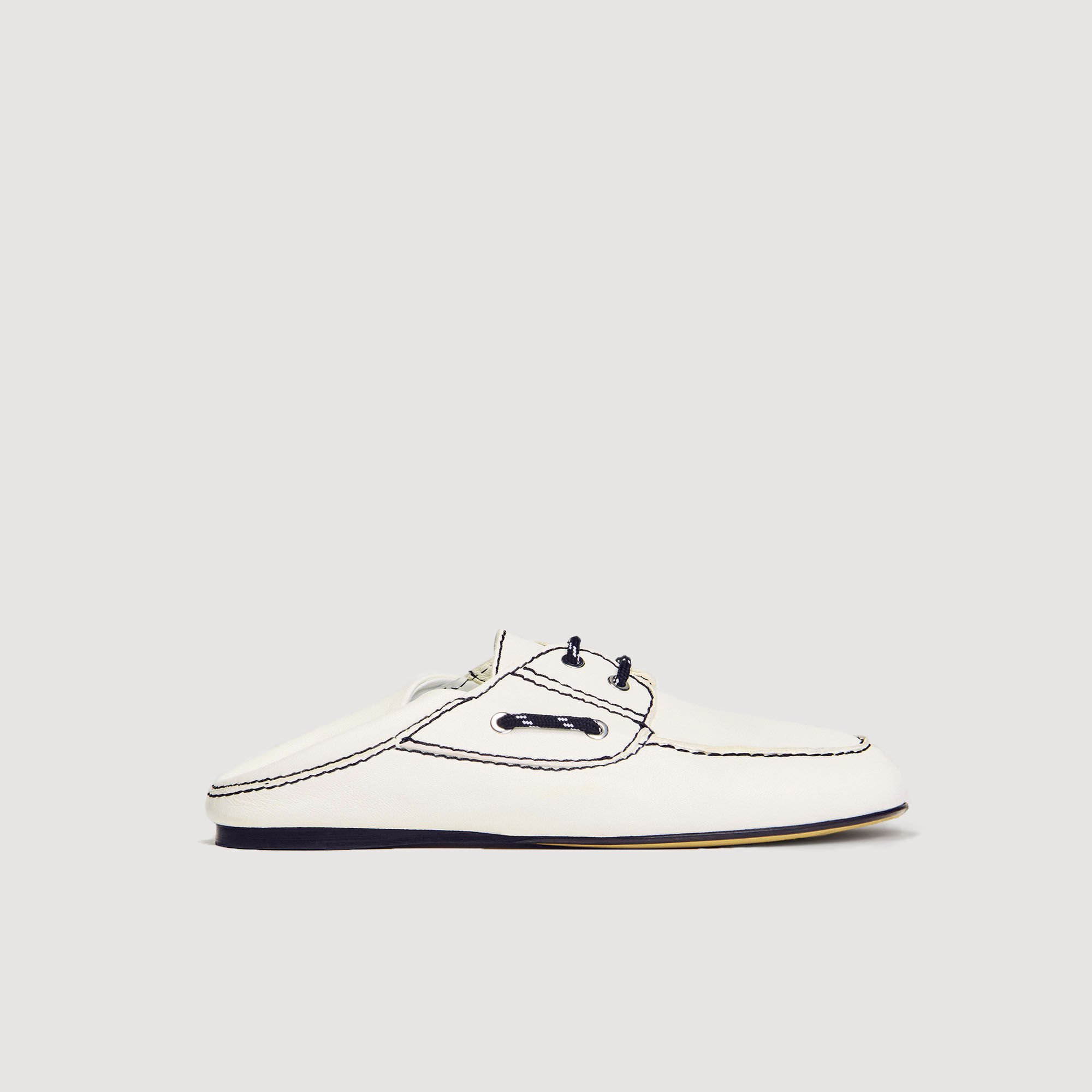 Mocasines náuticos de cuero