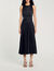 Vestido largo plisado - Mujer | Sandro