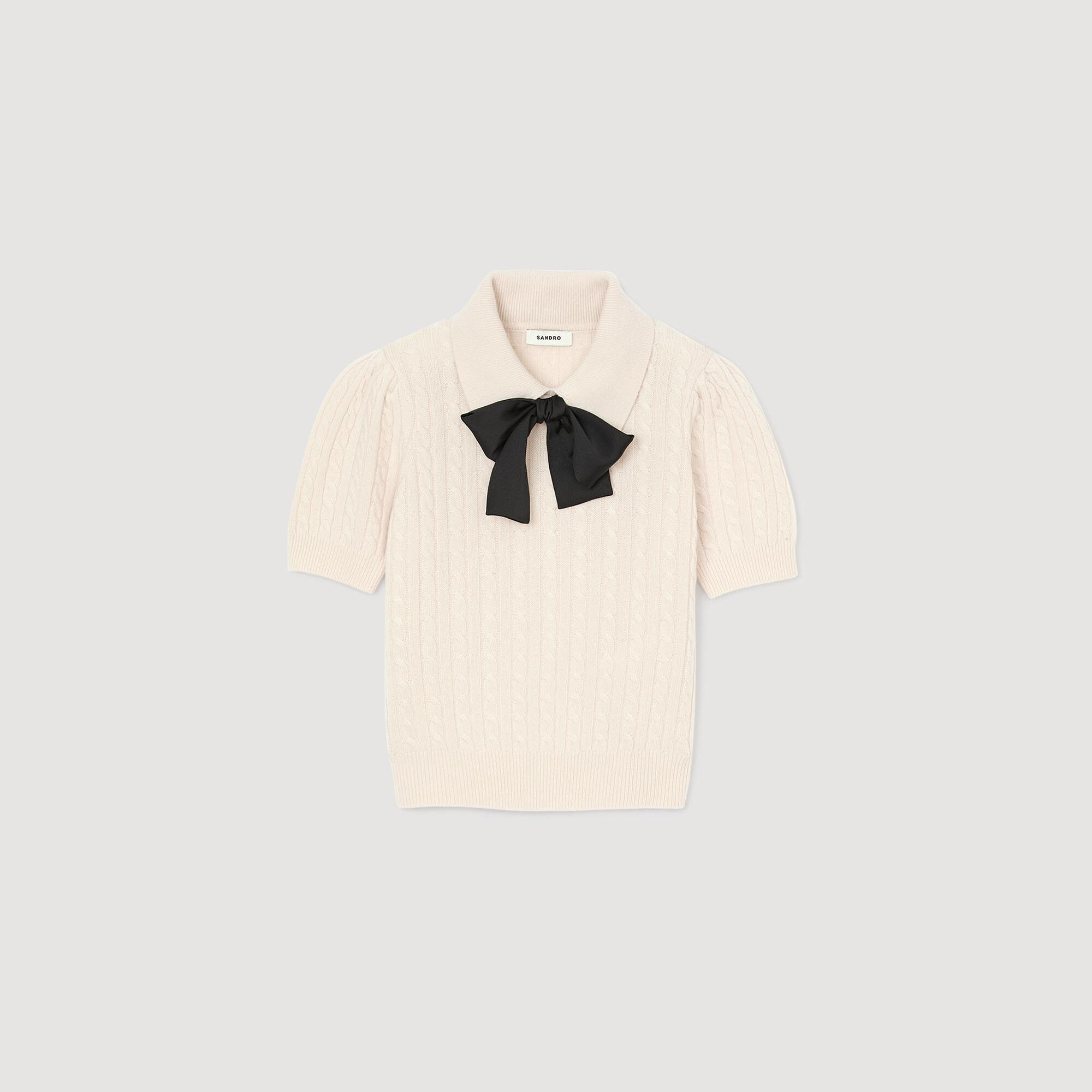 Jersey de punto con cuello polo