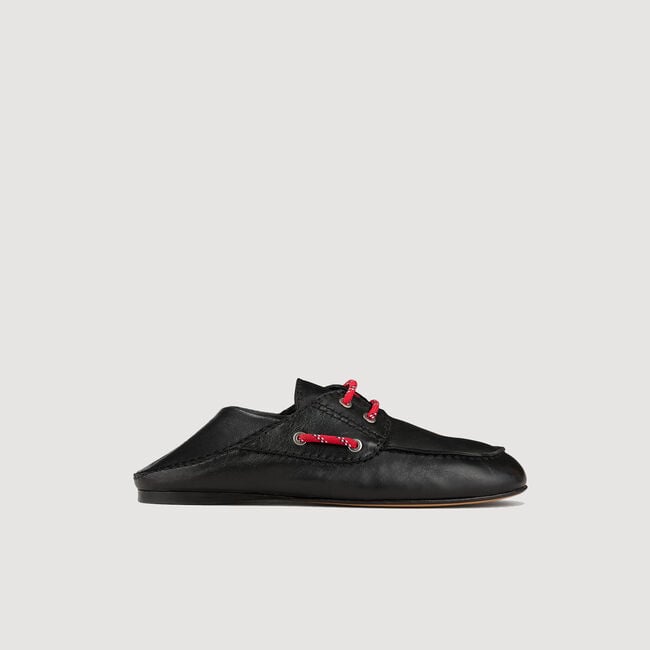 Mocasines náuticos de cuero