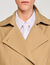 Gabardina corta oversize