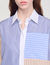 Camisa con mezcla de rayas