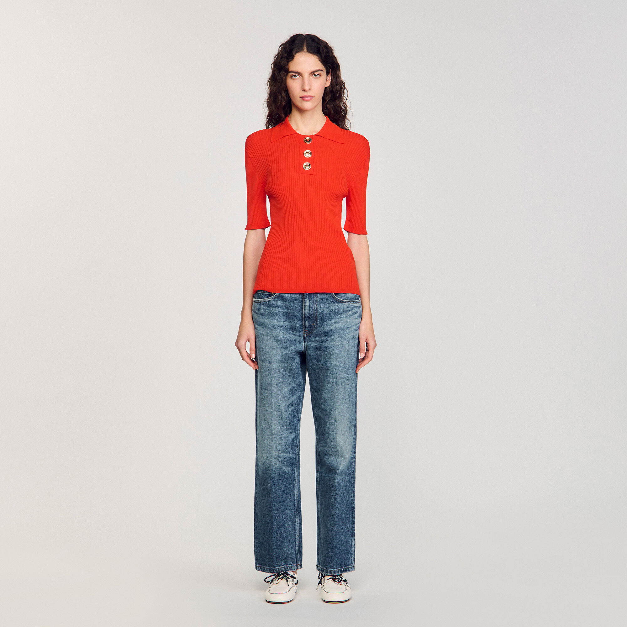 Jersey de cuello polo