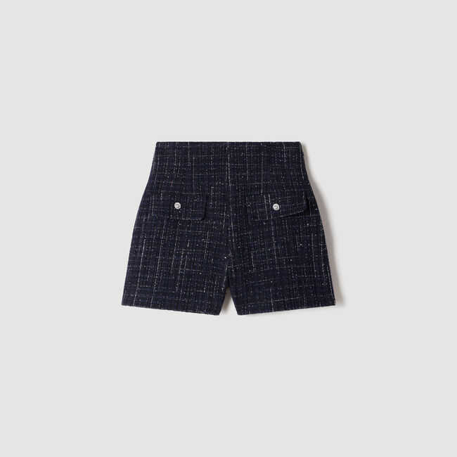 Short de tweed de fantas&iacute;a
