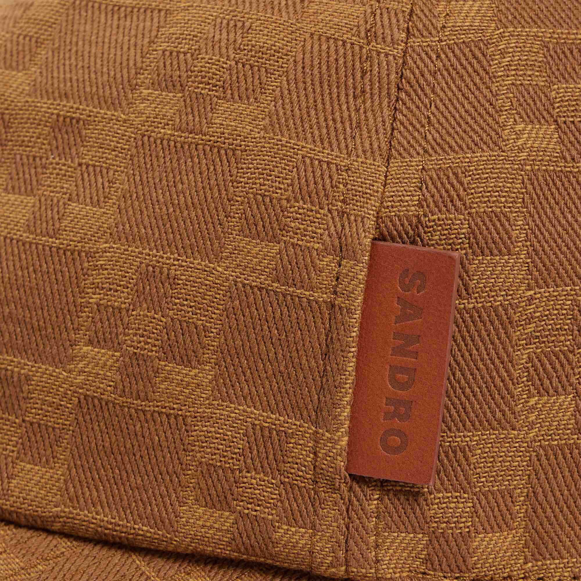 Gorra vaquera estampado cruces