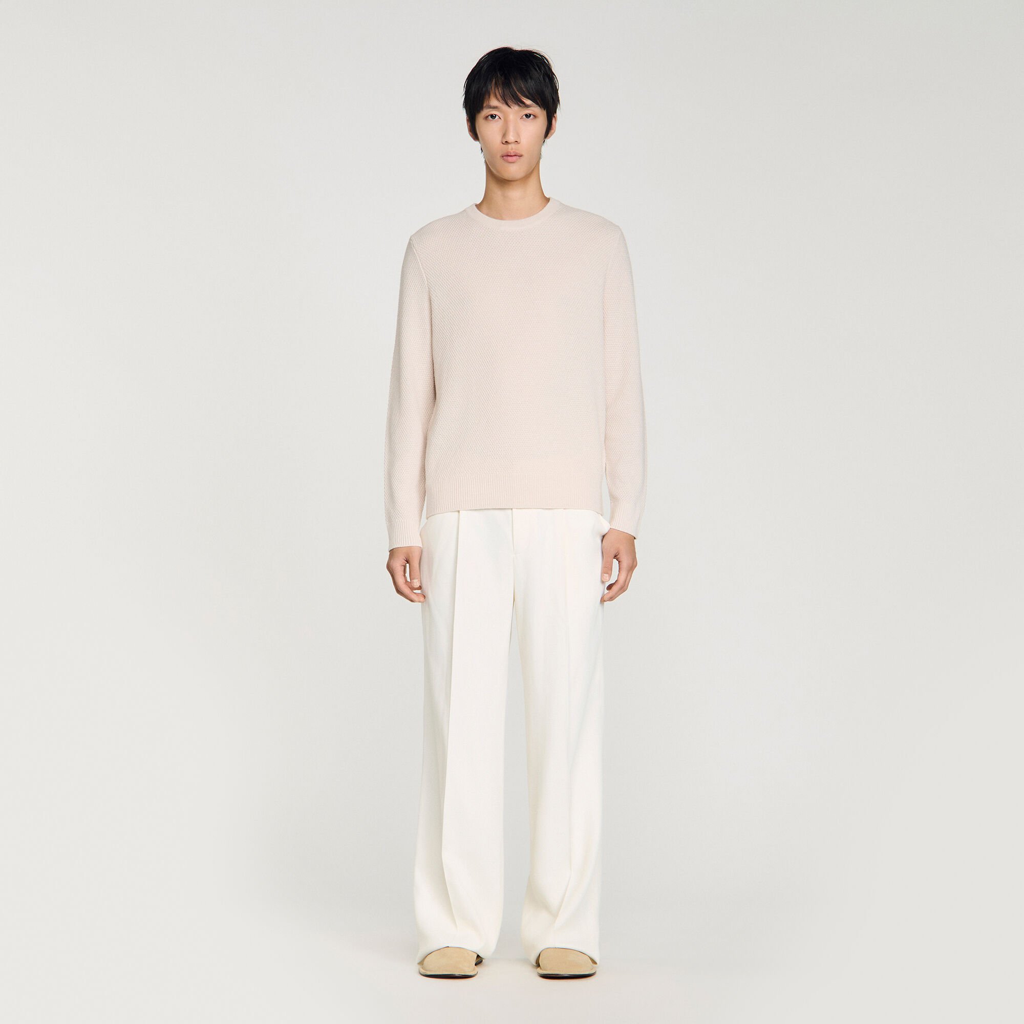 Jersey en punto de arroz