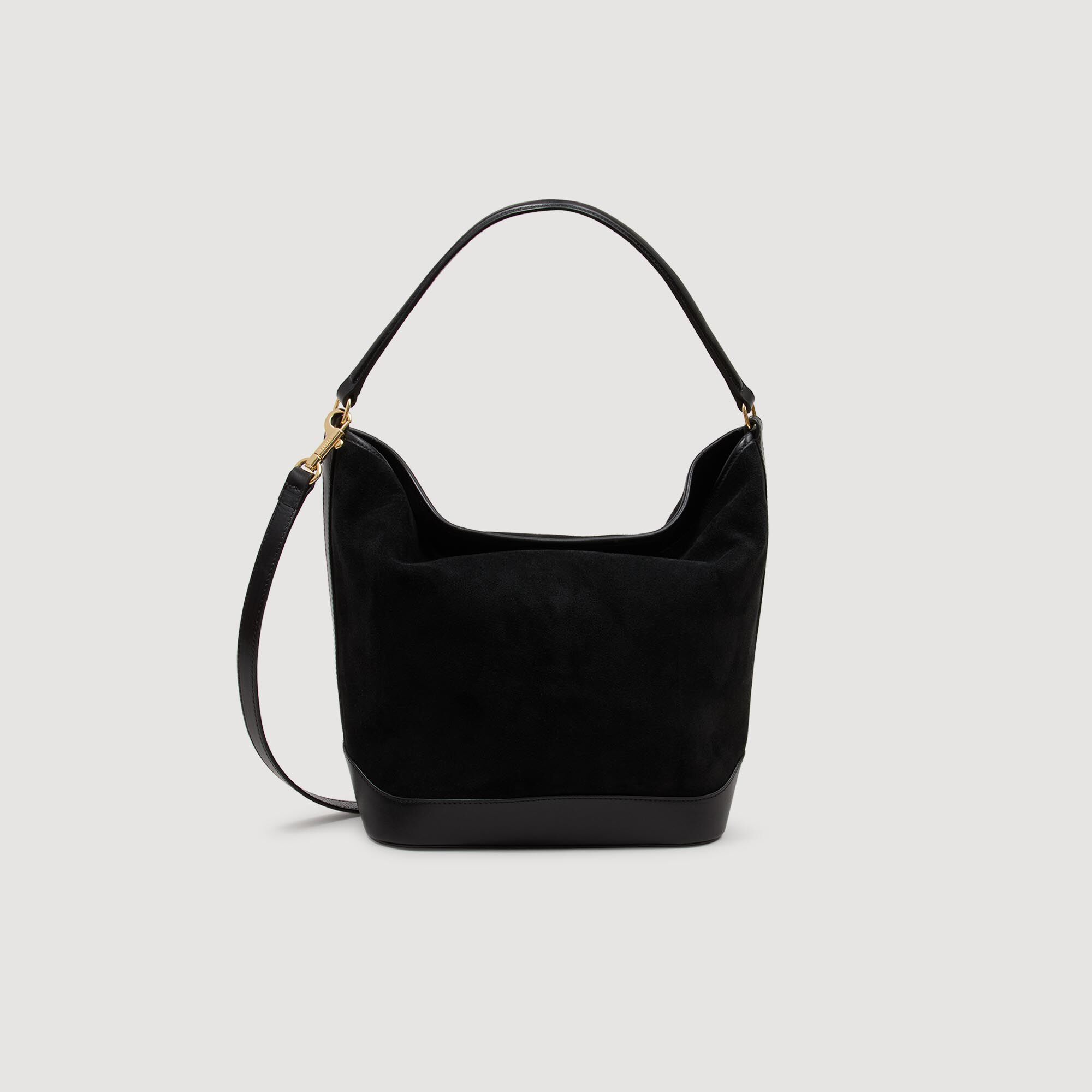 Bolso tote de ante flexible