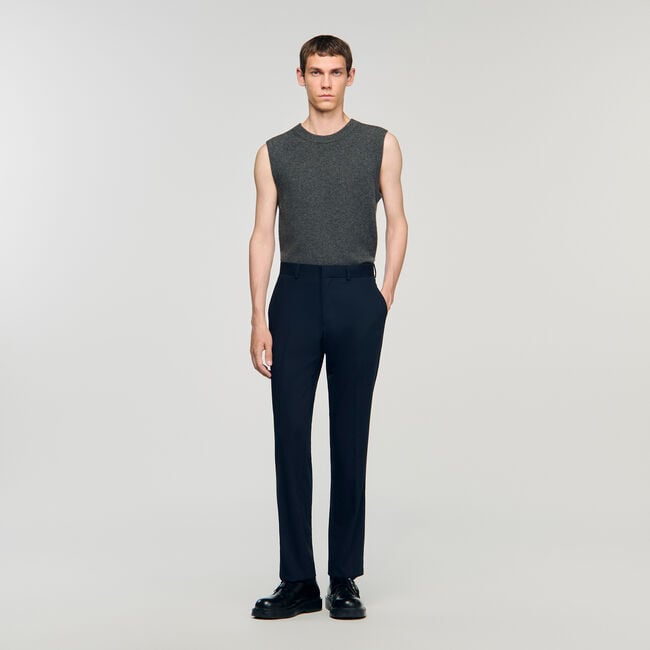 Pantalón de traje  ancho