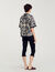 Camisa con estampado floral