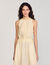 Vestido largo con encaje