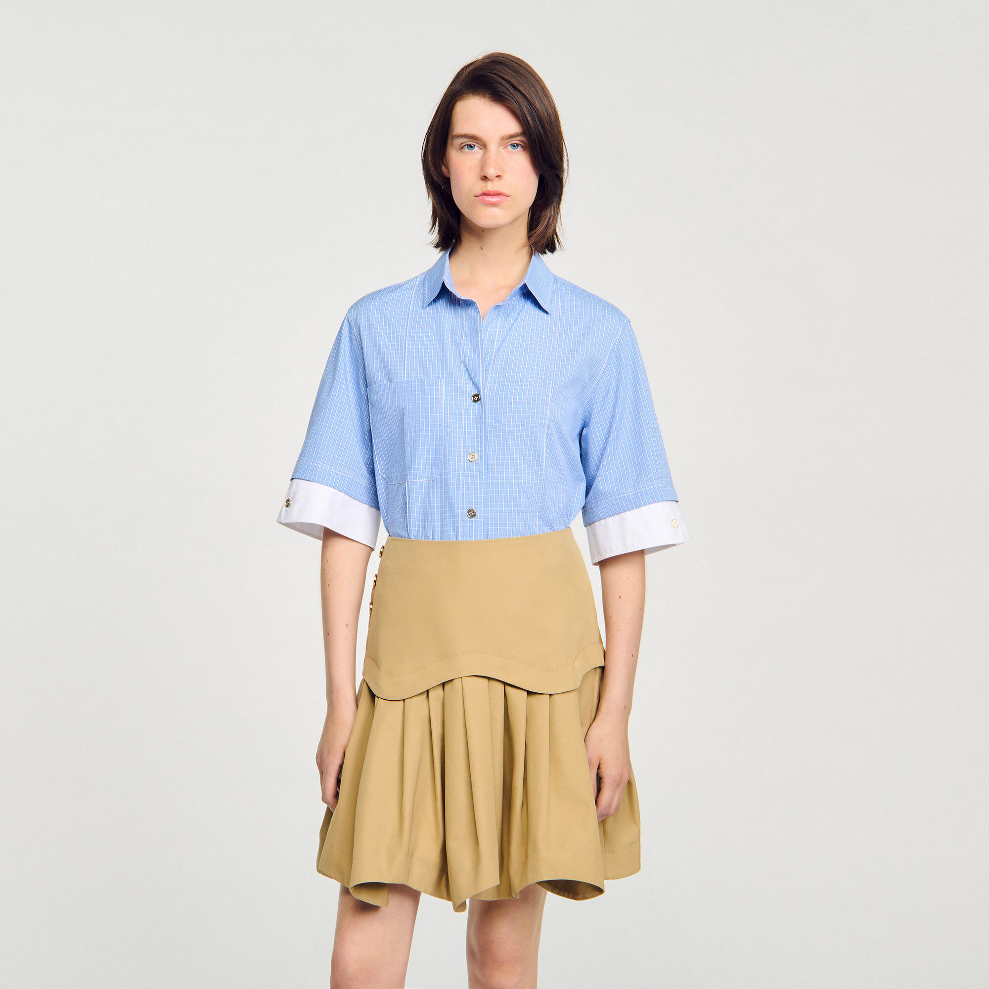 Camisa a cuadros oversize