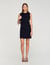 Vestido corto con aberturas