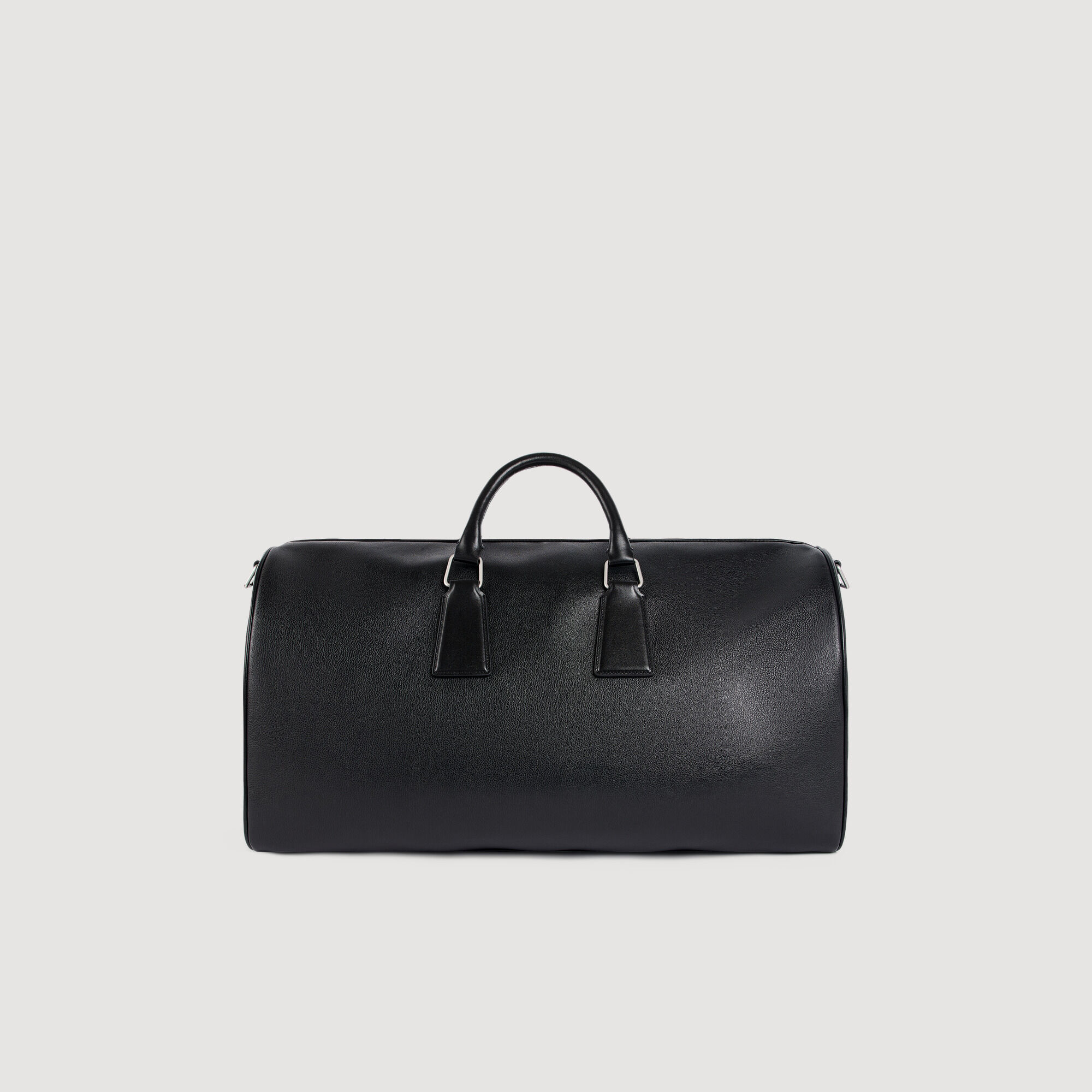 Bolso weekend de cuero granulado