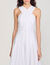 Vestido largo cruzado