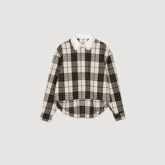 Camisa de franela a cuadros