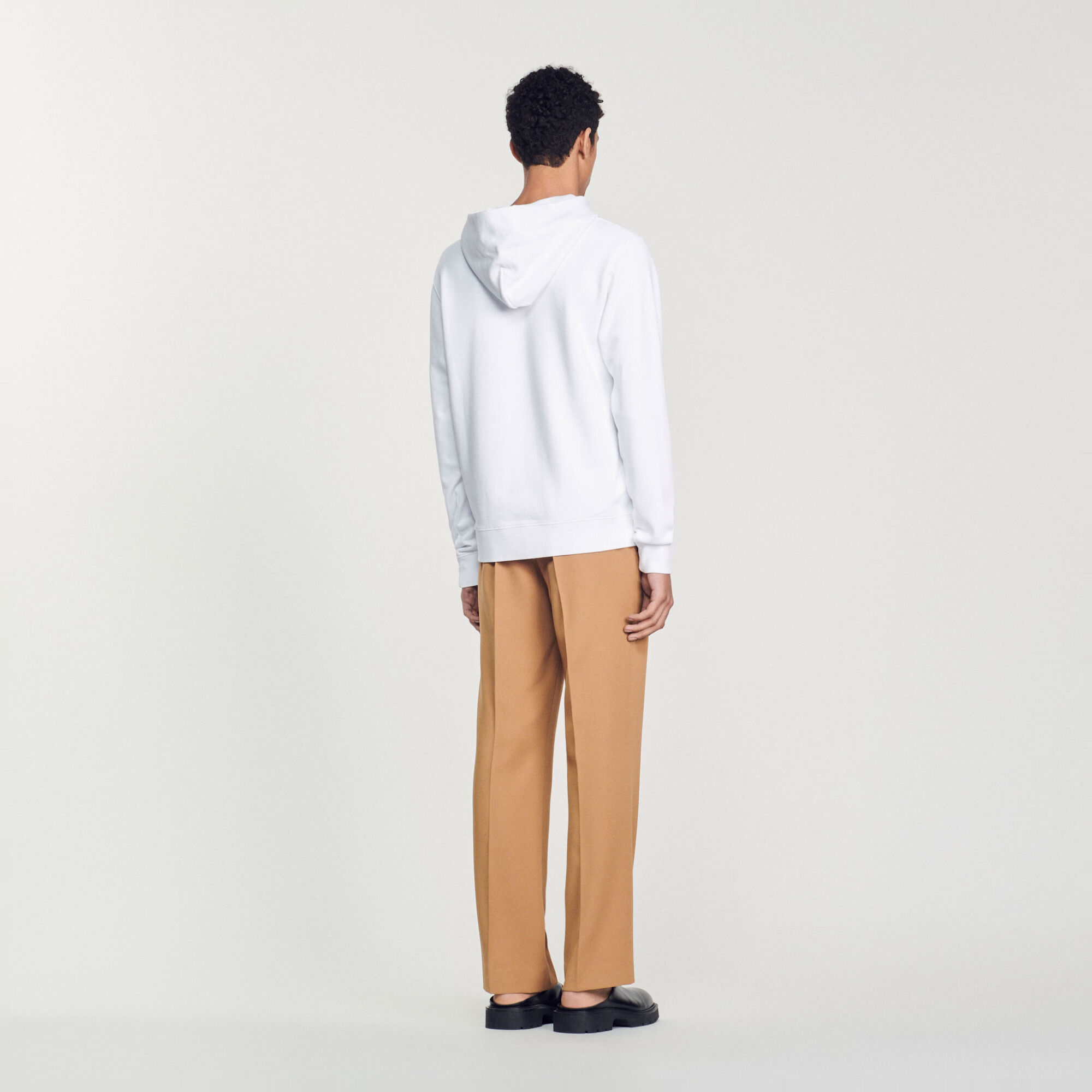 Sudadera con capucha con bordado Sandro