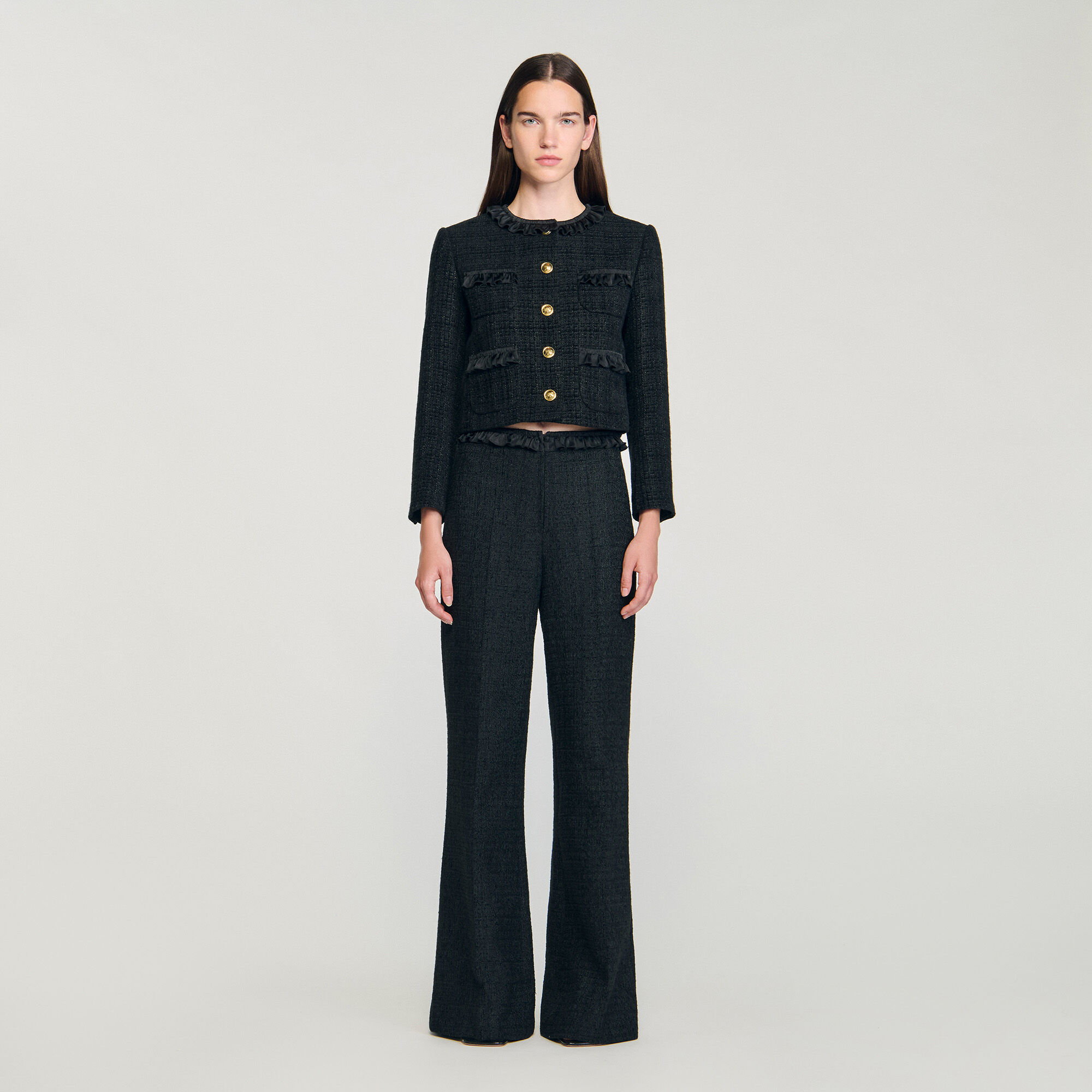 Pantalón de tweed
