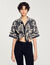 Camisa con estampado floral