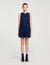 Vestido corto de tweed